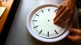 Analogue Clock Dial Replacement