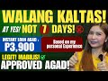 YES! NOT 7 DAYS NA!! P3,900 NG WALANG KALTAS! MABILIS MAG APPROVED! MY HONEST REVIEW LOAN- TEKCASH