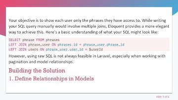 How to Effectively Select Records with Pivot Table in Laravel