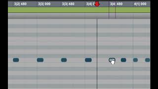 Pro Tools MIDI Event Operations: Input Quantize