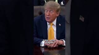 Trump says Iran conflict is "small potatoes for us"