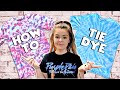 Easy Step By Step | How To Tie Dye For Under $10!