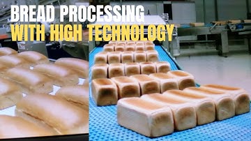Bread Processing Factory- Automated Production Line WITH HIGH TECHNOLOGY MACHINES