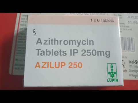Wideo: Azithromycin-VERTEX - Instrukcje Użytkowania, Cena, Recenzje, 250 Mg