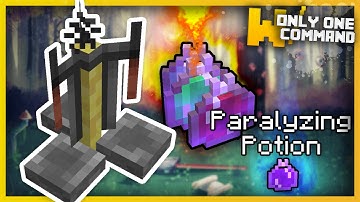 Minecraft - Advanced Potions With Only One Command! (super powerful potions)