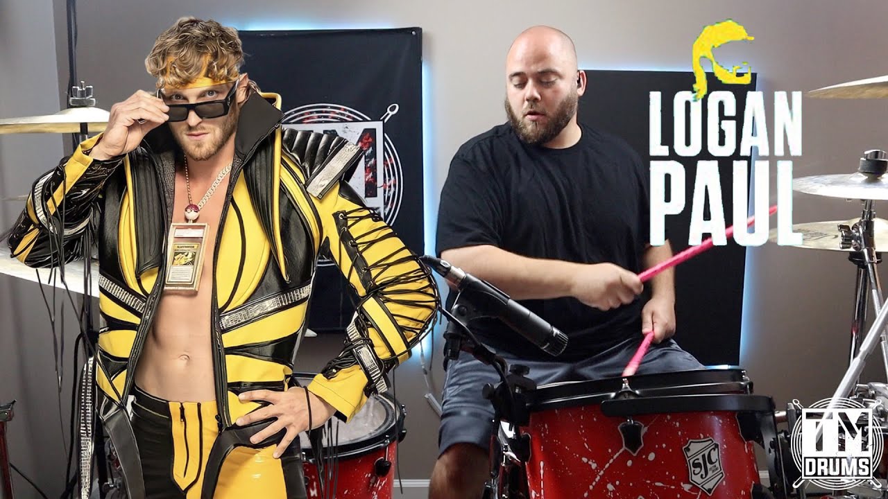 WWE Logan Paul theme drum cover