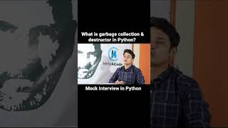 what is garbage collector and destructor in python? by Prashant Jha sir I #python #garbage_collector