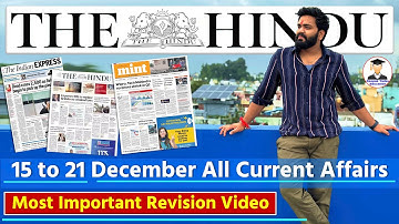The Hindu Newspaper Analysis Today | 21 December 2025 | The Hindu Analysis | Daily Current Affairs