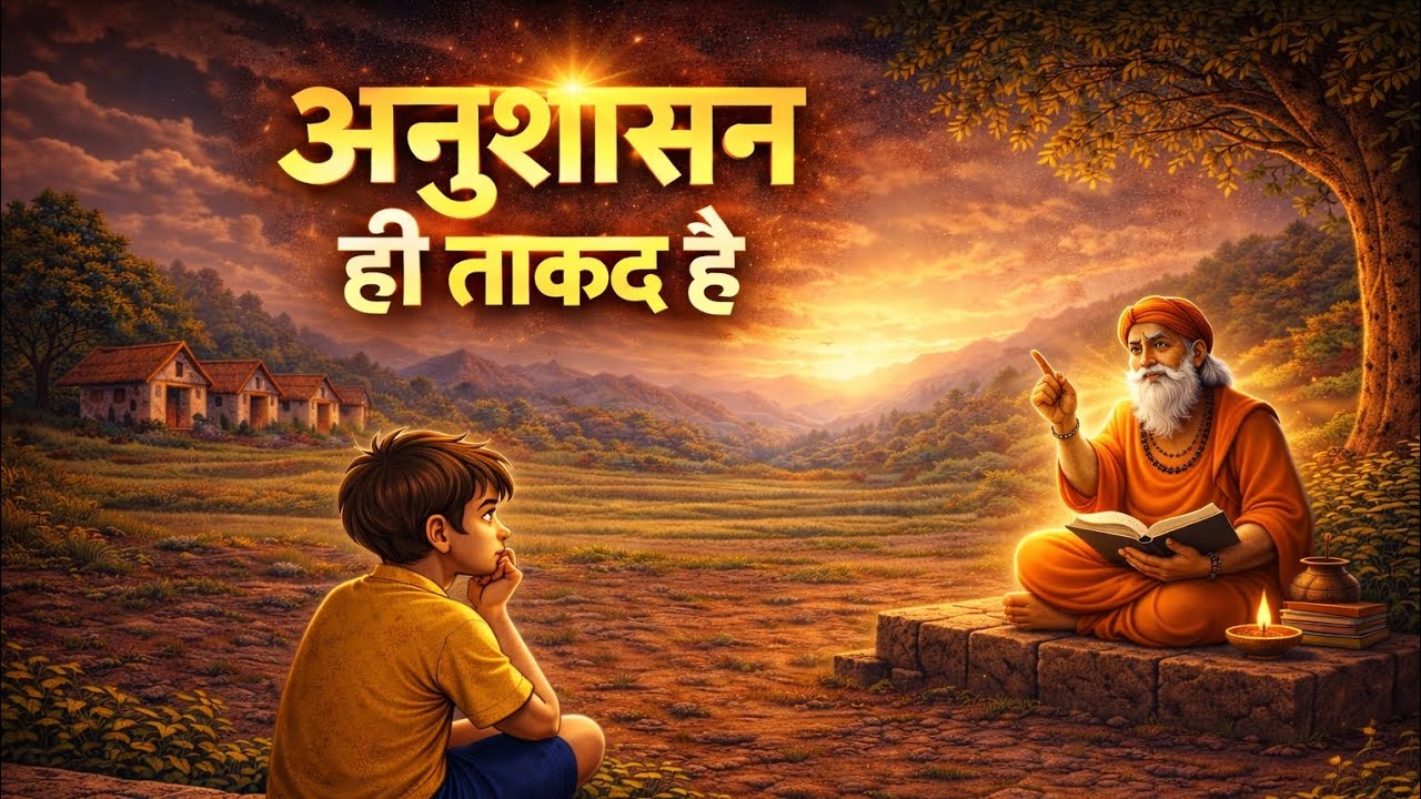 अनुशासन ही ताकद है | एक प्रेरणादायक कहानी जो जिंदगी बदल दे | #youtubeshorts #shortsfeed 