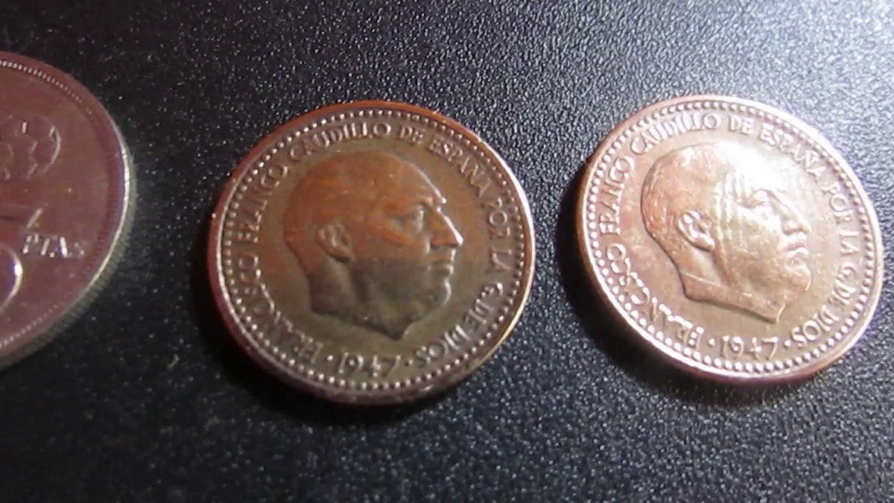 Moedas Antigas da Espanha Pesetas YouTube Moedas Antigas da Espanha Pesetas YouTube