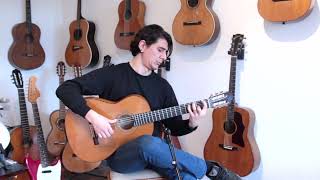 Juan Montero 1975 flameco guitar with rich, deep and balanced sound - extremly nice instrument
