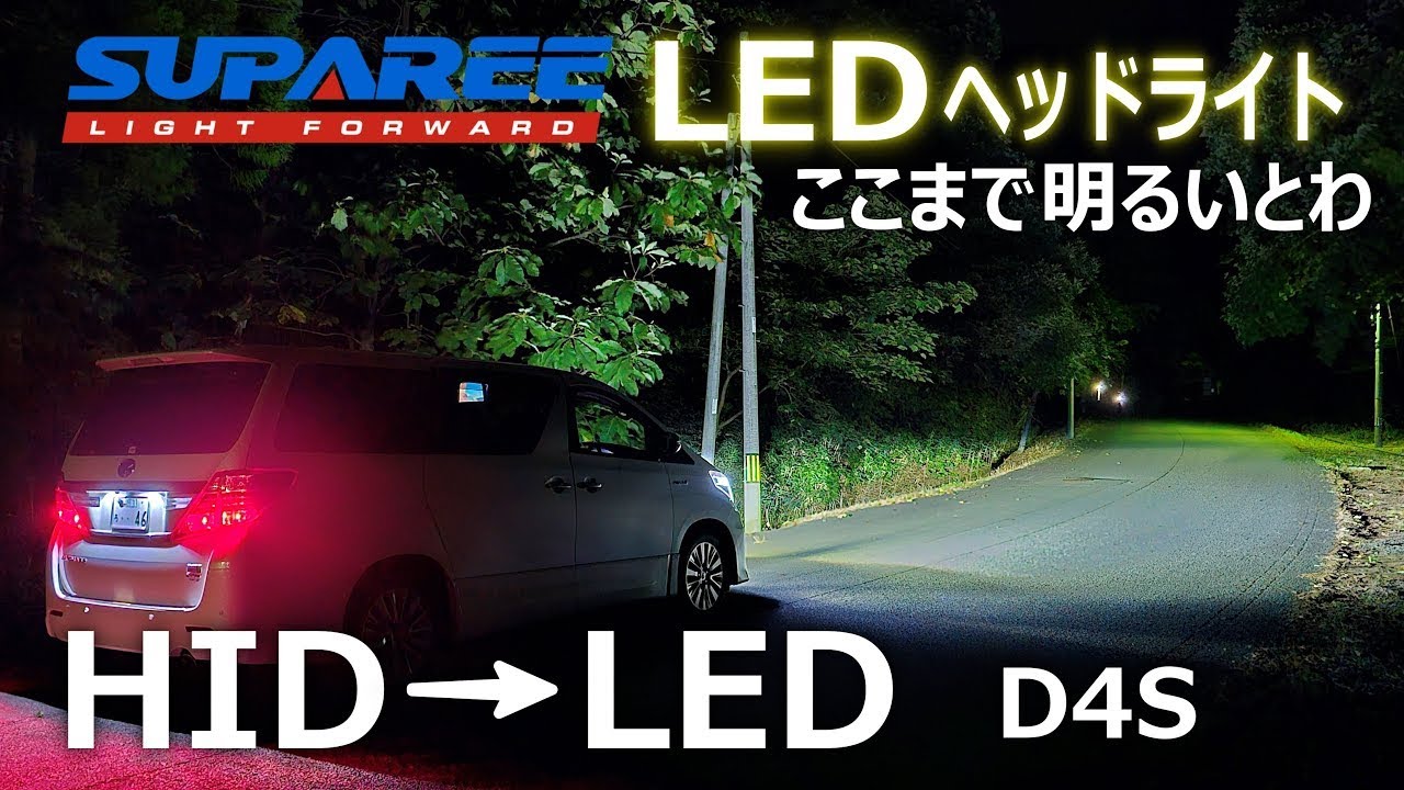 🔥【SUPAREE】 D4S LED Headlights, Inspection-Ready! 18000lm Ultra