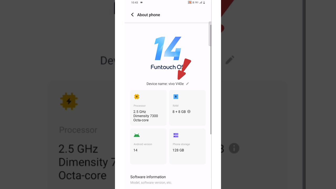 Vivo V40e 5g Update Kaise Kare Vivophone Vivovseries Viralvideo