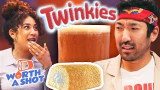 Pro Mixologist Tries To Make a Cocktail Out of a Twinkie • Worth A Shot