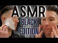 ⚪️⚫️ Calming & Relaxing ⚫️⚪️ 🪒Shaving🪒 ✨ASMR✨ In A Barbershop💈 Matte Black Rocca 🏴‍☠️STEALTH MODE 🏴