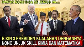 INDONESIA BANGGA - Nono Anak Emas Unjuk Skill Kimia dan Matematika Didepan 3 Presiden Negara