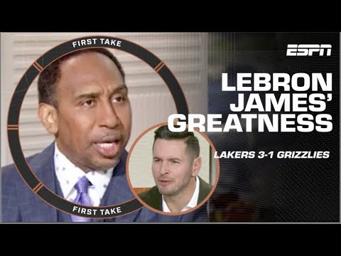 Stephen A. & JJ Redick are NEVER TAKING LeBron James for granted 👑 | First Take