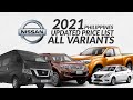 Nissan Philippines Price List | Updated Price list for 2021 models (all variants)