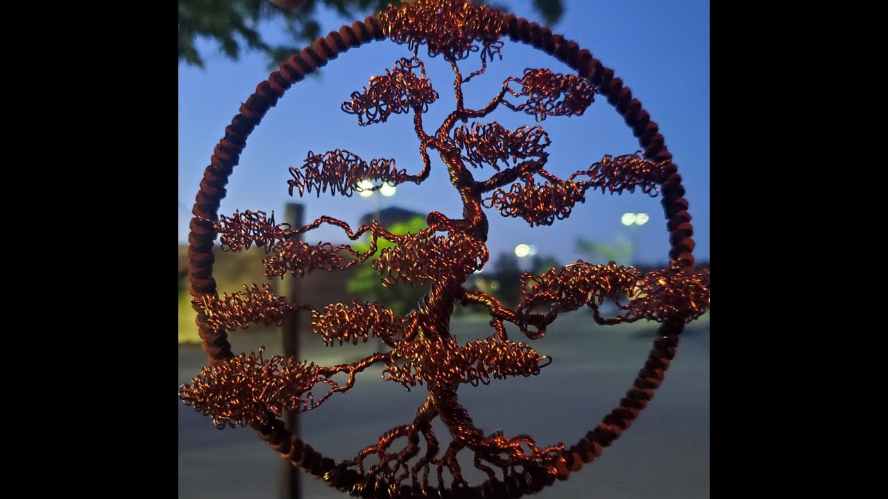How did I turn Old Wire into a Beautiful GLOWING Bonsai? I'll show you 