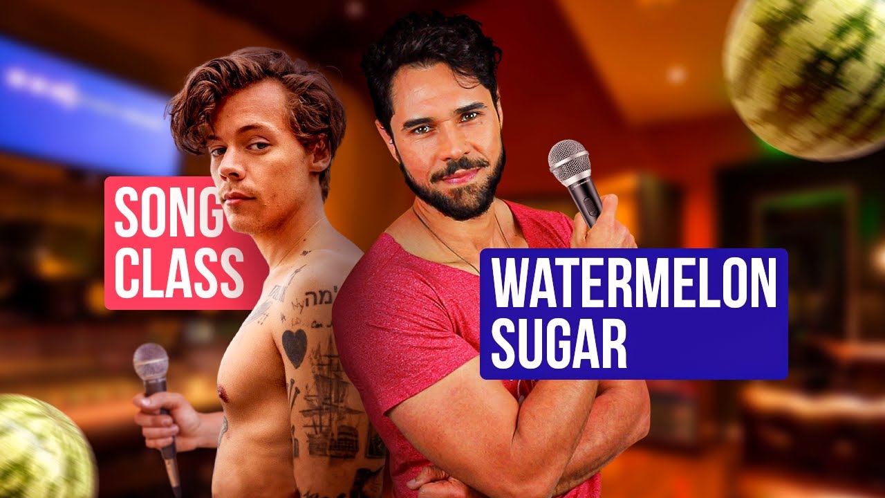 Inglês com música: Watermelon Sugar - Harry Styles | SONG CLASS | Junior Silveira