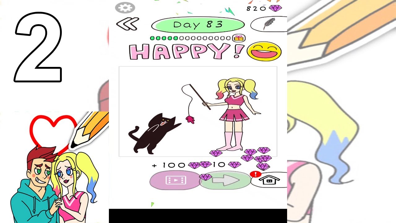 DRAW HAPPY QUEEN - All Levels 51-100 Gameplay Walkthrough