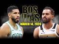 Boston Celtics Vs Washington Wizards Full Game Highlights March 14 2026 NBA Season Boston Celtics Vs Washington Wizards Full Game Highlights March 14 2026 NBA Season