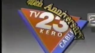 KERO-TV 23 40th Anniversary ID 1993