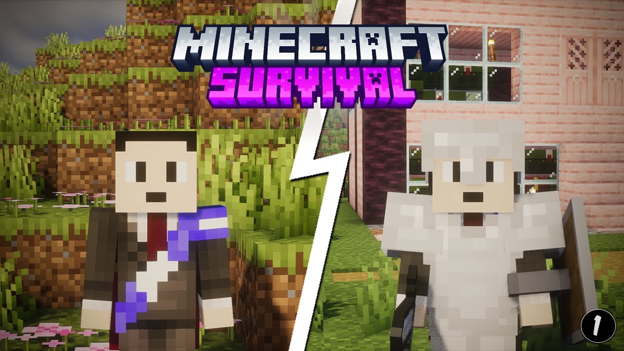 I Started My New Minecraft Survival Series | Episode 1 | EXE CRAFT | # ...