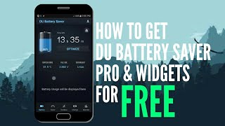 How to get DU BATTERY SAVER PRO & WIDGETS For Free screenshot 5