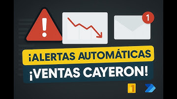⚠️ crea alertas automáticas en Power BI con Power Automate en minutos