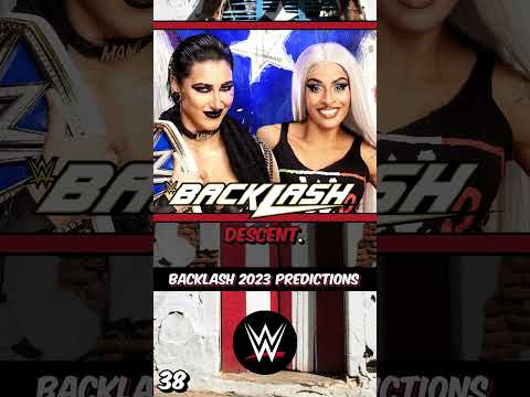 WWE BACKLASH 2023