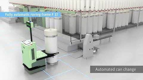 Fully automation speening Rieter