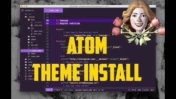 Atom Theme Hacks