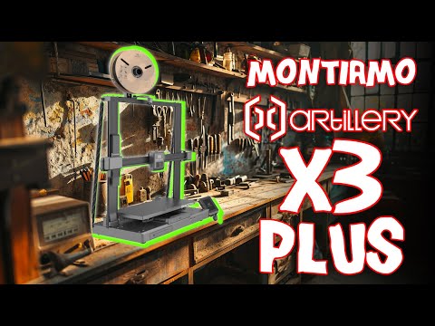 Artillery Sidewinder X3 Plus - Unboxing ed assemblaggio completo