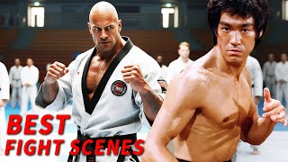💥👊Bruce Lee's Jeet Kune Do: The Moment of Power Explosion（4K）| Fight Scenes