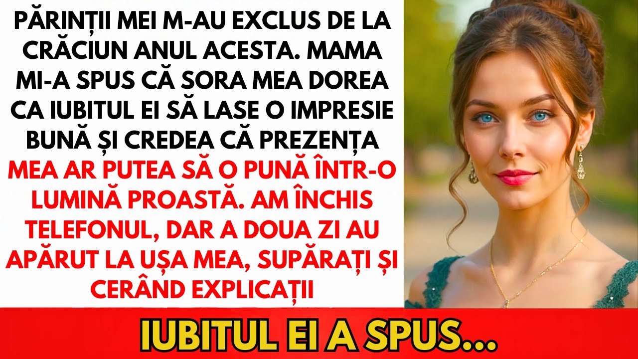 Părinții M-Au Exclus De La Crăciun Că Am 