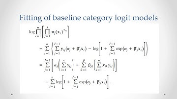MOOC Polytomous regression II
