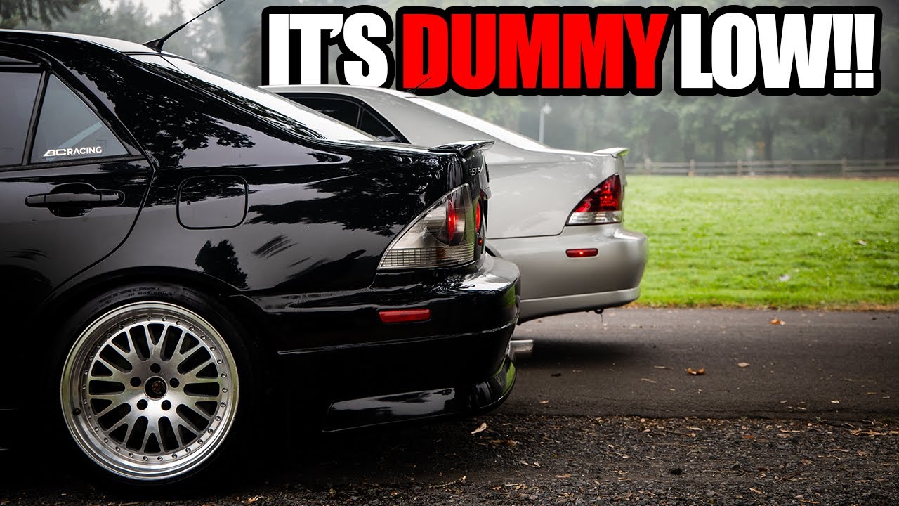 Installing BC Racing Coilovers on the Black IS300!!!