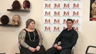 Career opportunity at Modern Edge Salon. Michael & Elizabeth talk about the associate program