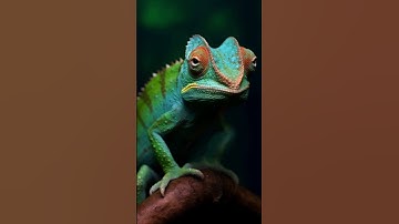 Exploring Midjourney v5.1 Stylize Parameters: From Low to High - Chameleon Portrait Edition
