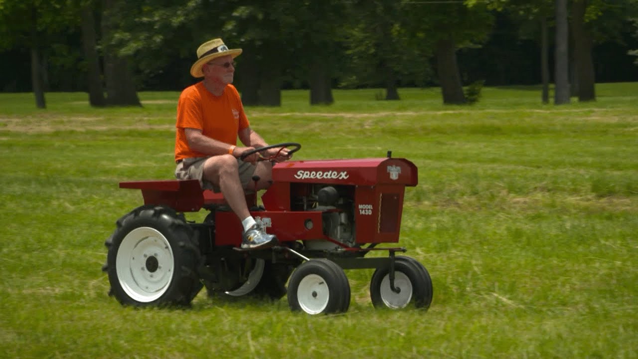 Простой, НО НАДЕЖНЫЙ! Классический садовый трактор Speedex 1430 1977 года выпуска!