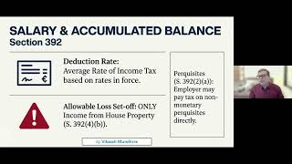 Webinar : "TDS - TCS Provisions with respect to Income Tax Act, 2025 & Draft Rules"