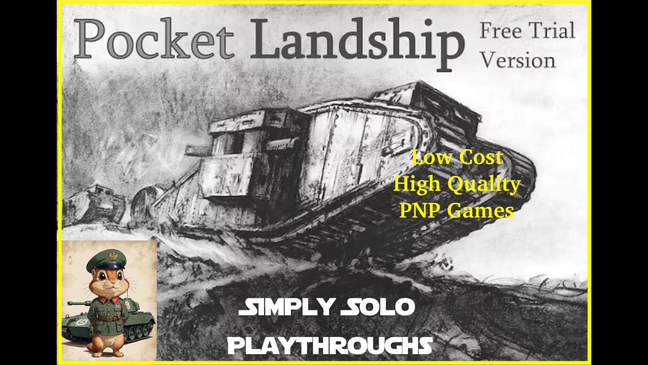 Pocket Landship 9 cards Low cost PNP Watch | Learn | Play