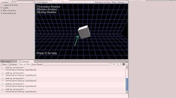 Leap Motion with Unity 3D Standalone