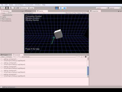 Leap Motion with Unity 3D Standalone