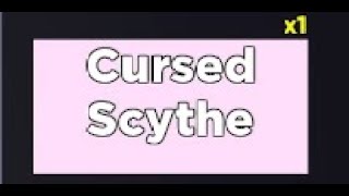 [YBA] Obtaining my dream scythe skin