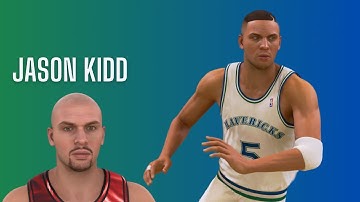 Jason Kidd Face Creation NBA 2K24