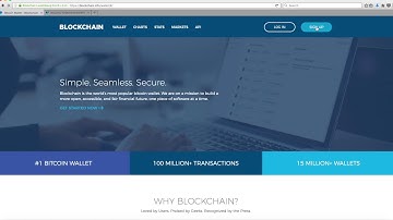 How to Create a Bitcoin Blockchain.info Wallet