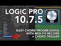 Logic pro 1075  easy chord progressions with midi fx record