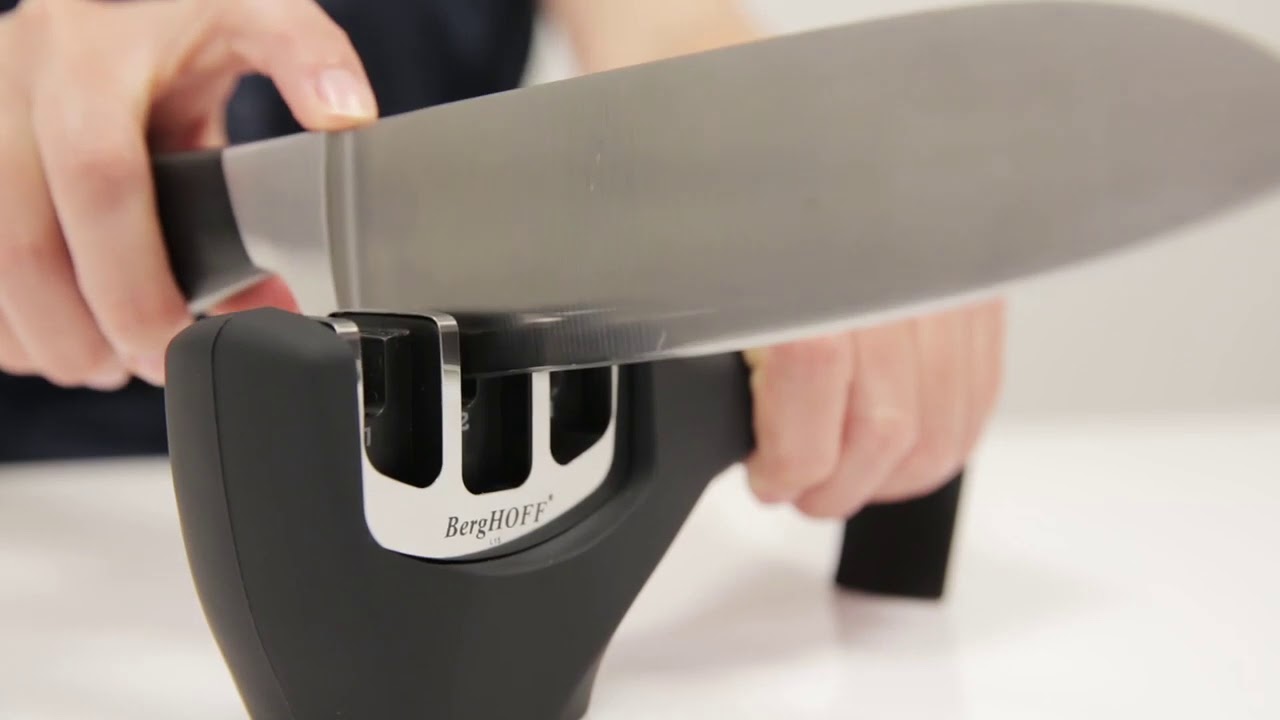 Knife Sharpener 3 Stages @ AIYOYO.my - YouTube
